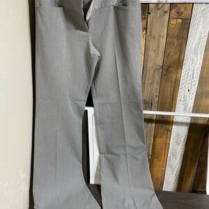 Express Gray Dress Pants Straight-Leg Classic